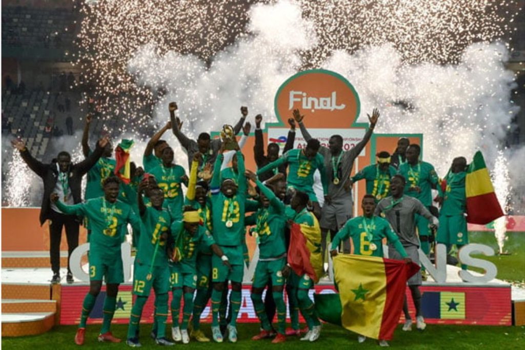 Senegal celebrates winning CHAN 2022 