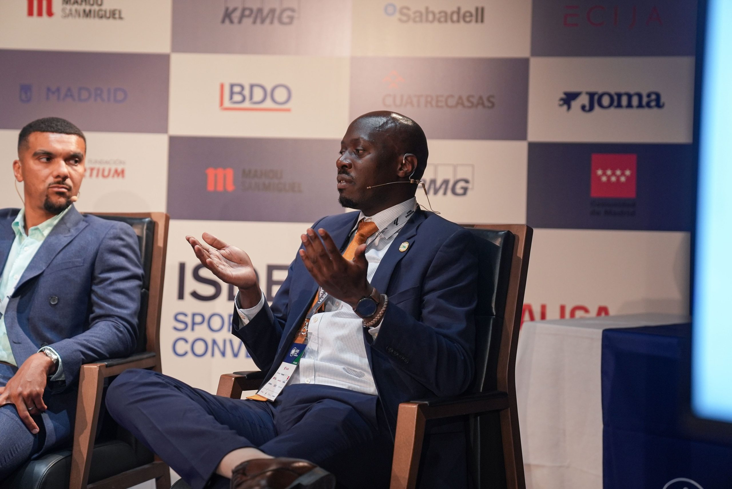 Brian Wesaala at the ISDE Sports Convention
